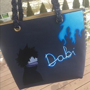 Custom My Hero Academia Dabi tote/purse